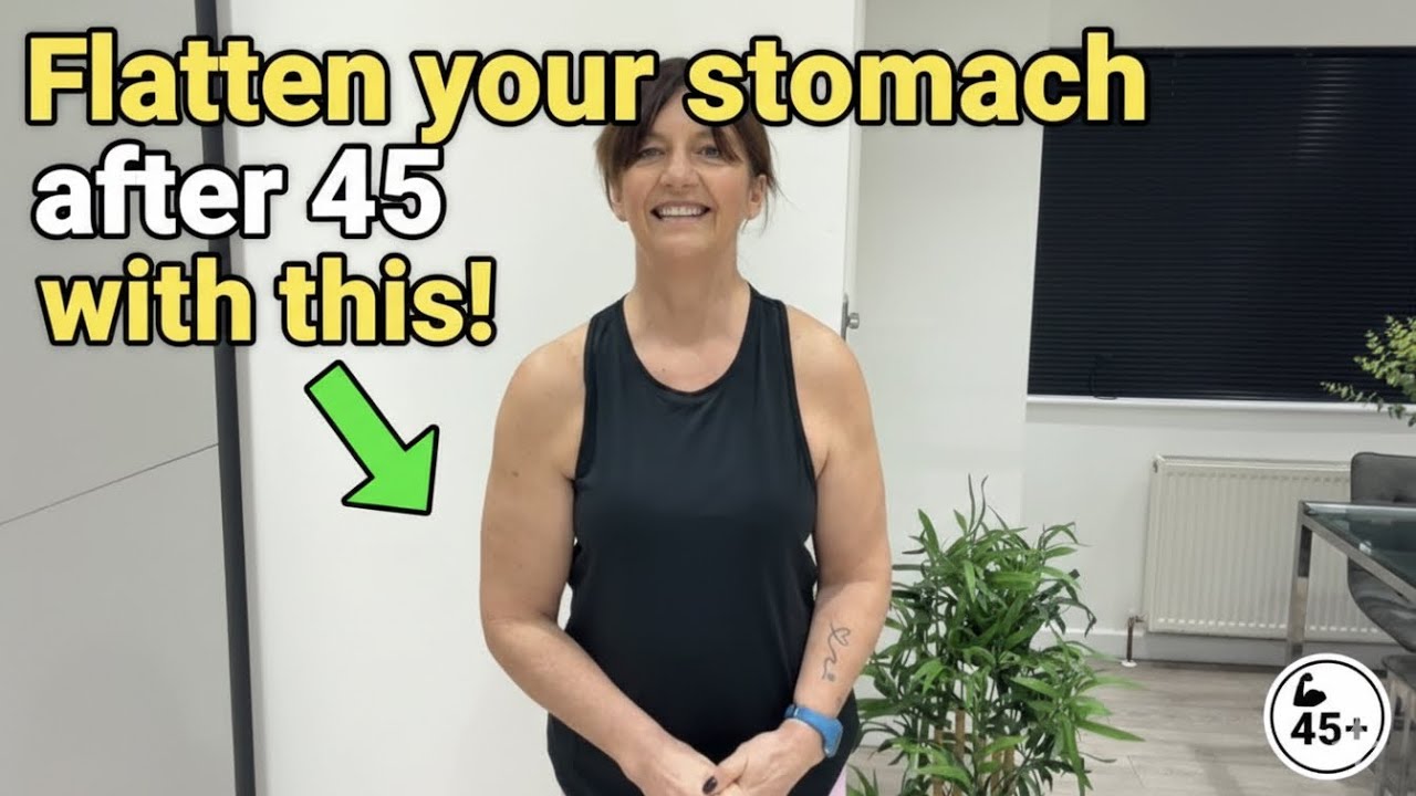 Flatten Your Stomach After 45 with THIS!