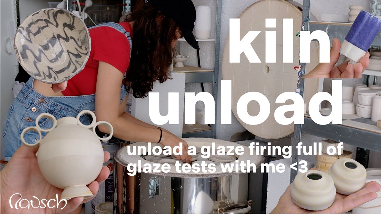 New Vases and Glaze Experiments | Full Glaze Kiln Unload