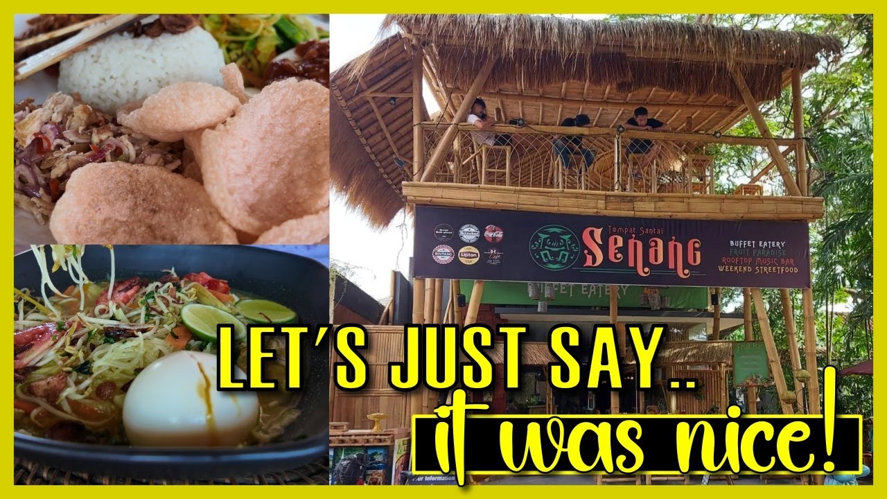 Senang Rooftop Restaurant in Sanur HAD POTENTIAL!