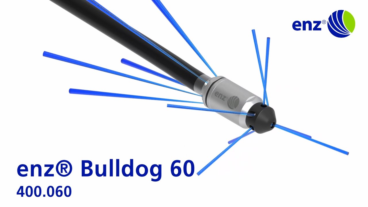 enz® Bulldog 60 - Hydro jetting a culvert