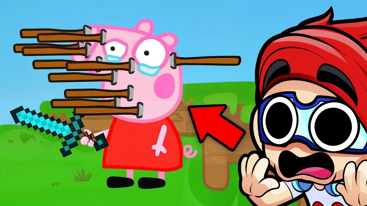 Peppa Pig en Minecraft - Completo | Luky REACCIONA a sequence