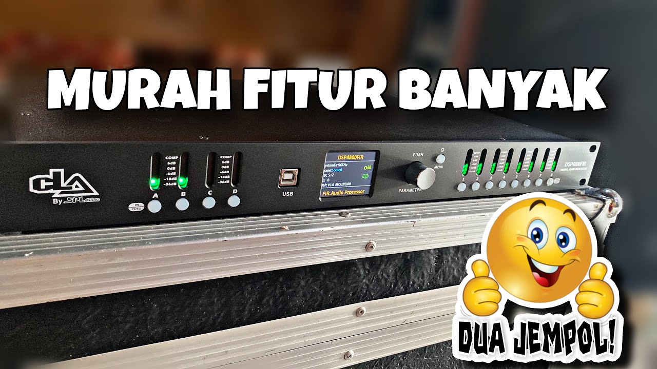 DLMS CLA By SPL AUDIO DSP4800FIR | Langsung Modif