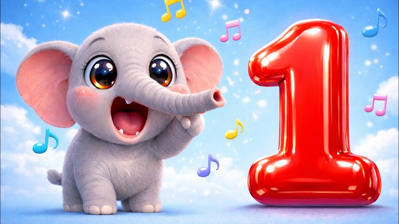 हाथी वाली गिनती | Hathi Ki Ginti 1 se 10 | Ek Do Teen Nursery Rhyme | Hindi Counting Song for Kids