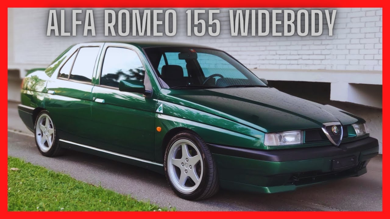 Alfa Romeo 155 Widebody / Amazing sounding car