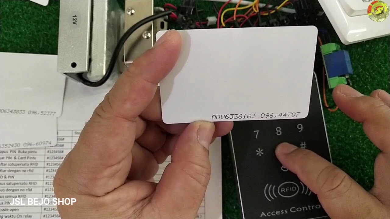 RFID & Password Door Lock Access Control System Set