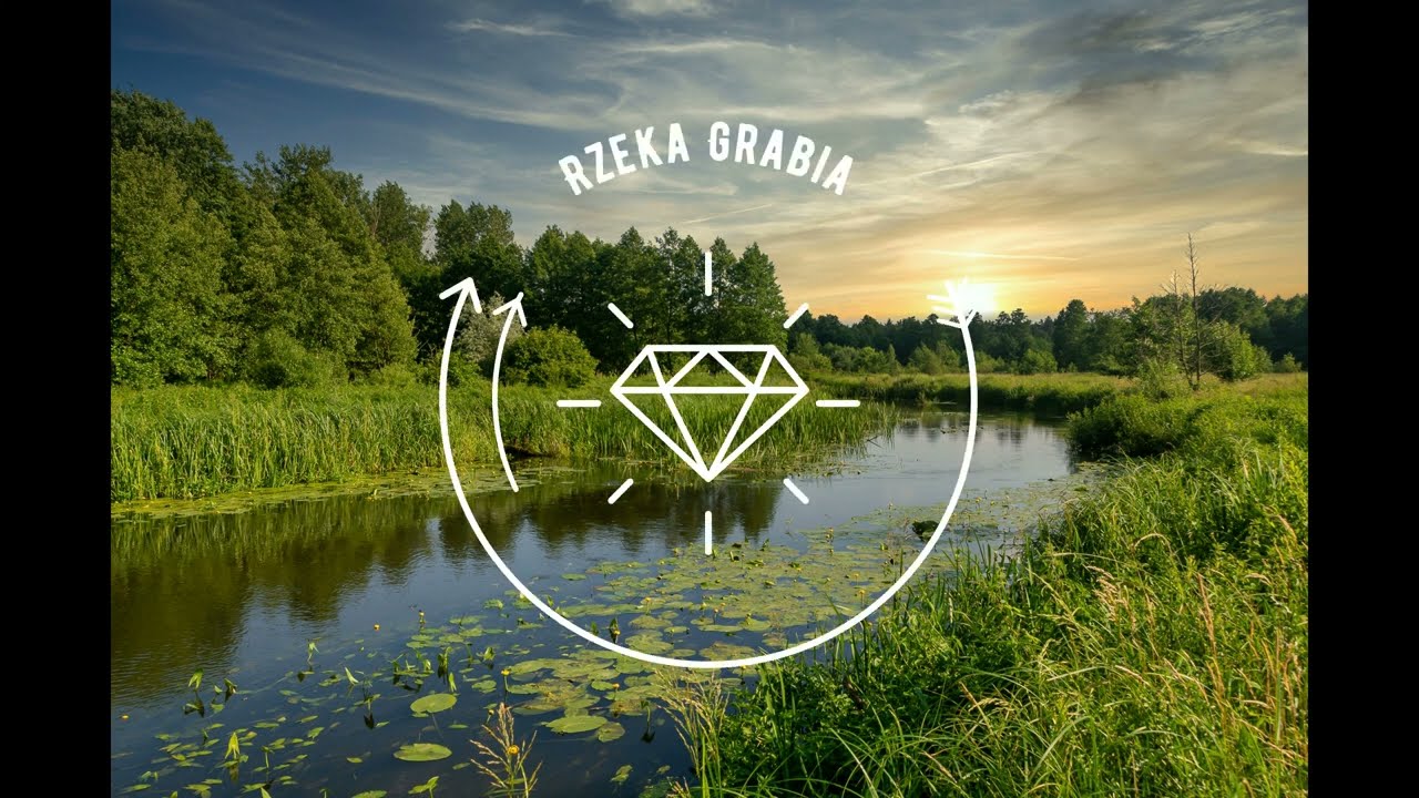 Rzeka Grabia w gminie Sędziejowice.