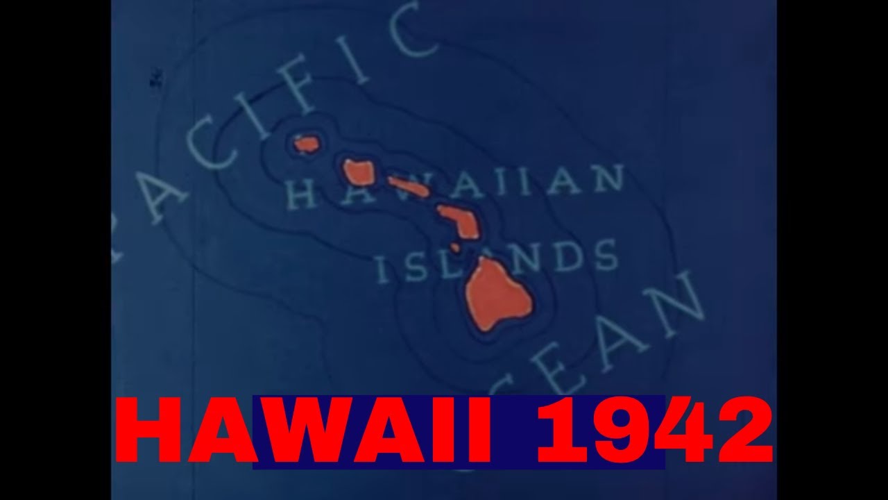 HONOLULU & HAWAII  1942  BELL& HOWELL WWII ERA TRAVELOGUE MOVIE  60244