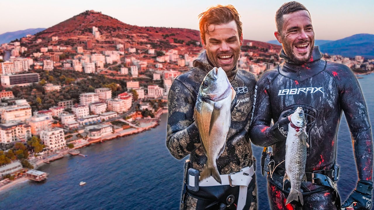 BEAUTIFUL ALBANIA 🇦🇱| Spearfishing Southern Balkans Catch Clean Cook