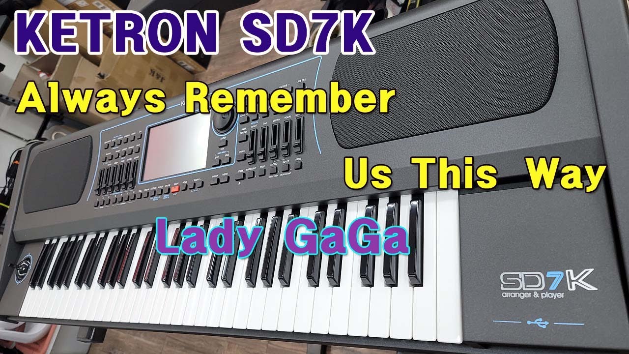Always Remember Us This Way/Lady GaGa/16BEAT2/TOOH/VIOLIN/CIRCUS SAX/KETRON/SD7K/도레미악기/02-745-9934
