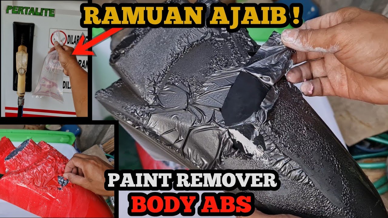 MEMBUAT REMOVER DARI PERTALIT !! CAT BERSIH & BODY ABS TETAP AMAN