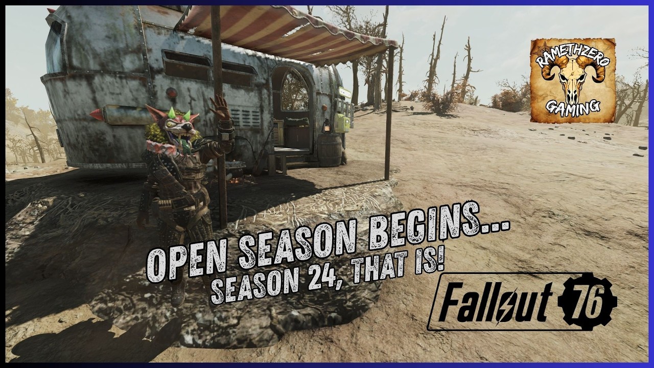 🔴 Fallout 76: Season 24 - Open Season on ALL Bigfeets!  🫡💀
