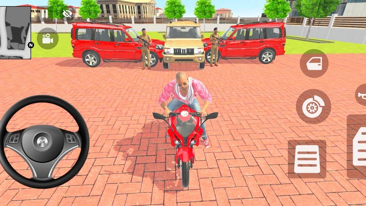 🎮 Franklin Order By 1️⃣ Jeep 🚙 & 2️⃣ Mahindra Scorpio 🔥 | Indian Bike Theft Auto Simulator