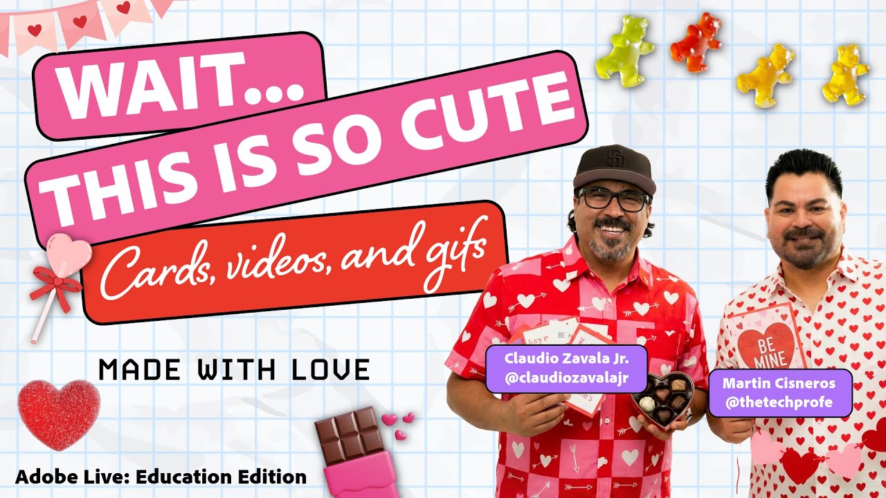 Made with Love: Create Friendship & Valentine Messages with Adobe Express