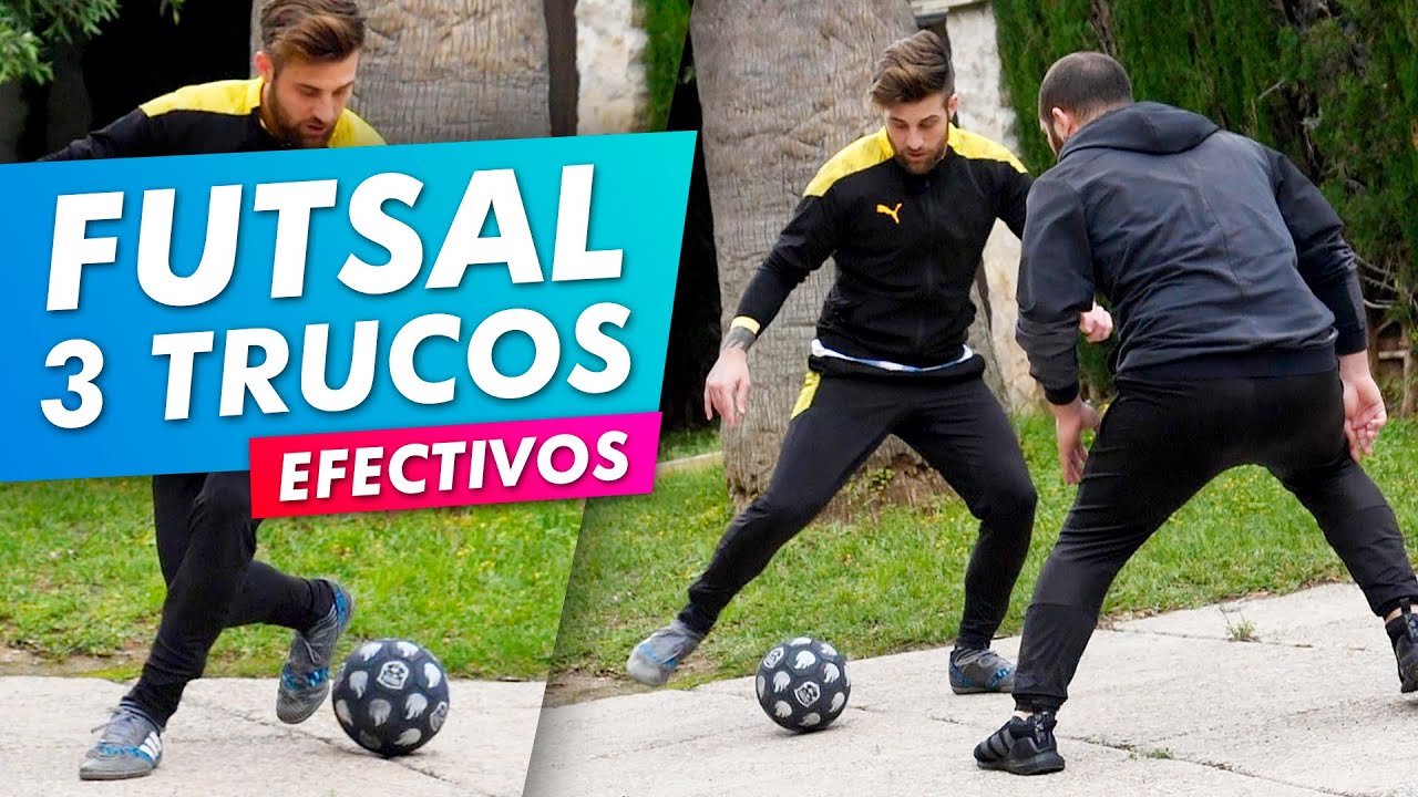 3 TRUCOS de FUTSAL (FUTBOL SALA) para METER GOLES en PARTIDOS