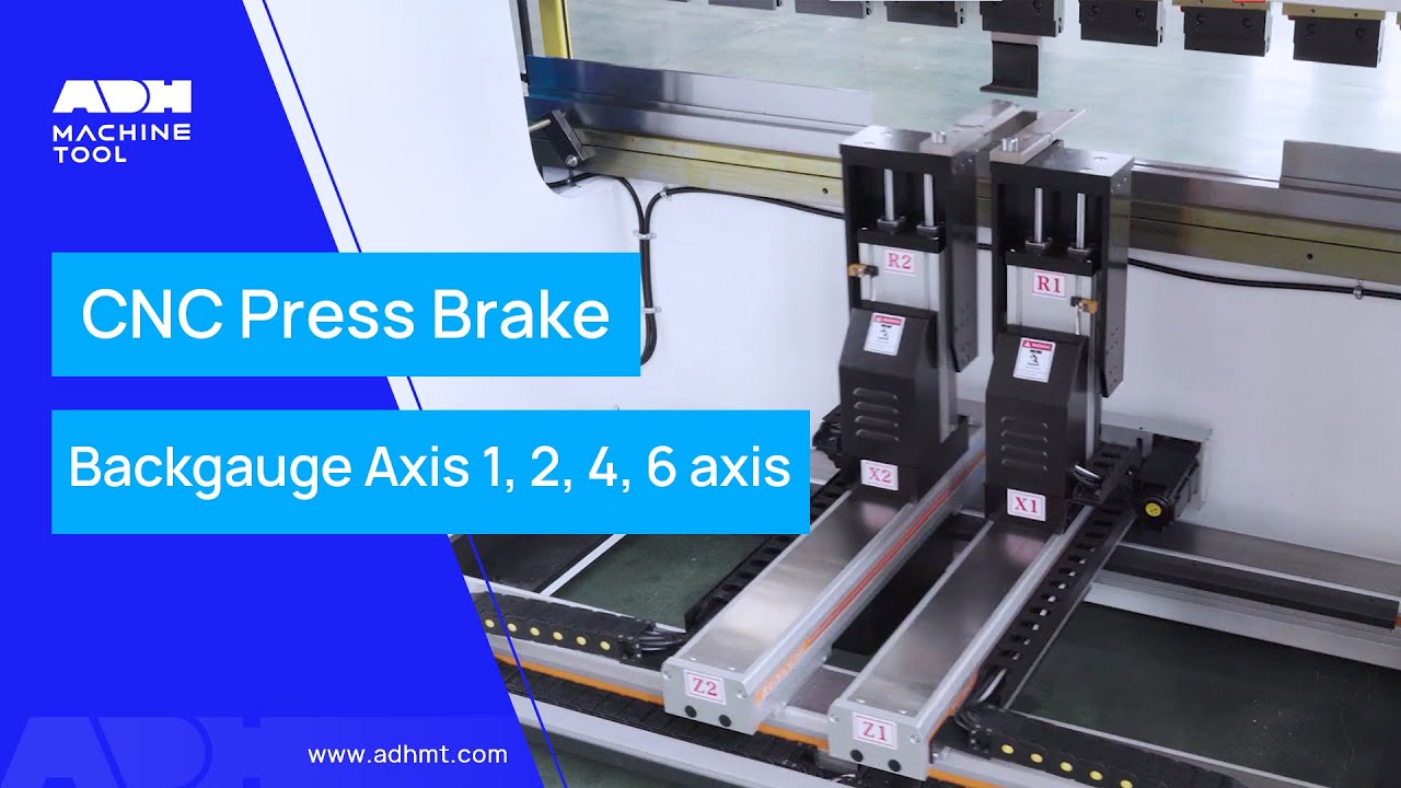 WAD Series CNC Press Brake Backgauge Axis 1, 2, 4, 6 axis