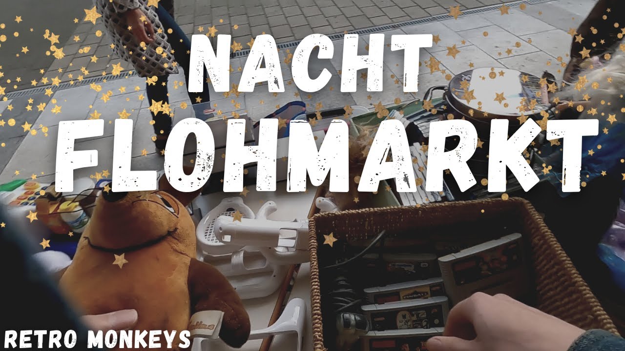 Ein Korb voll Nintendo 🕹️ - Heute geht es auf einen Nachtflohmarkt 🔥