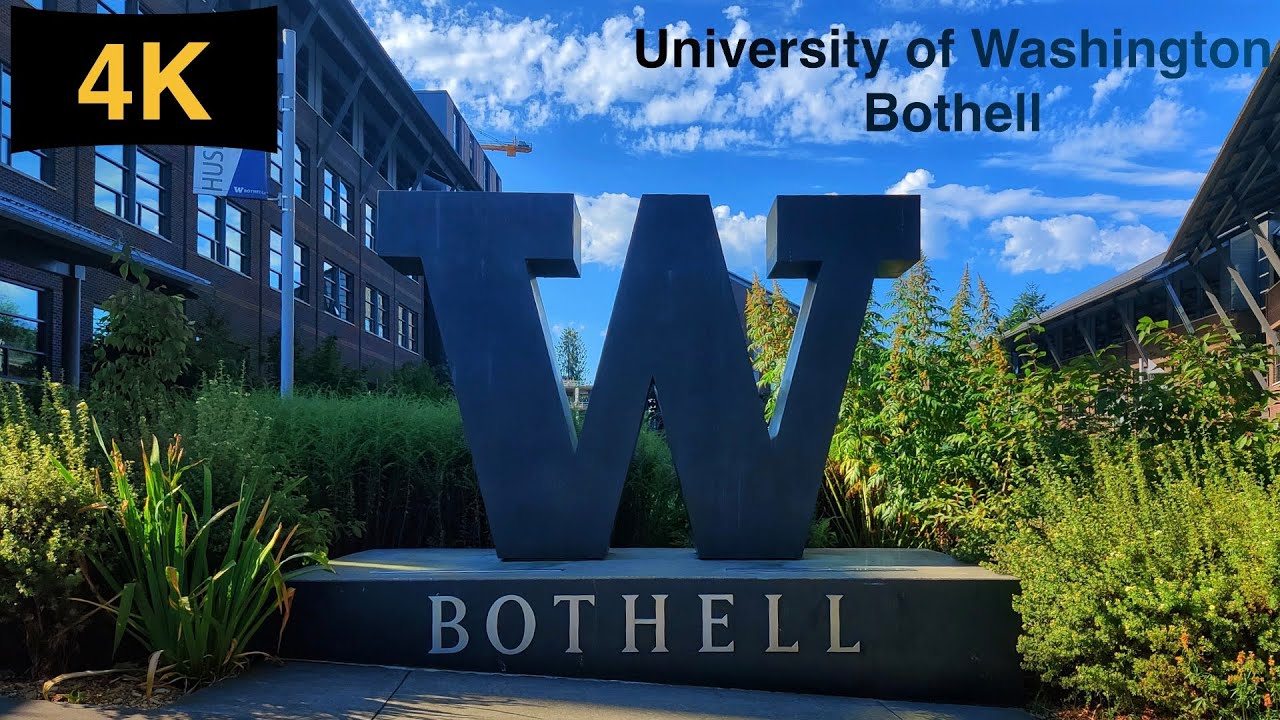University of Washington (UW) Bothell Campus Walking Tour in Summer 2022.