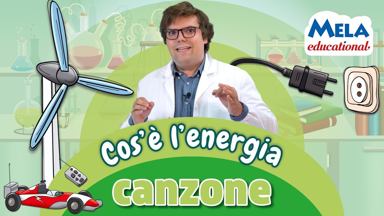 Cos'è l'energia - Renato lo scienziato canzone Educational @MelaMusicTV ​