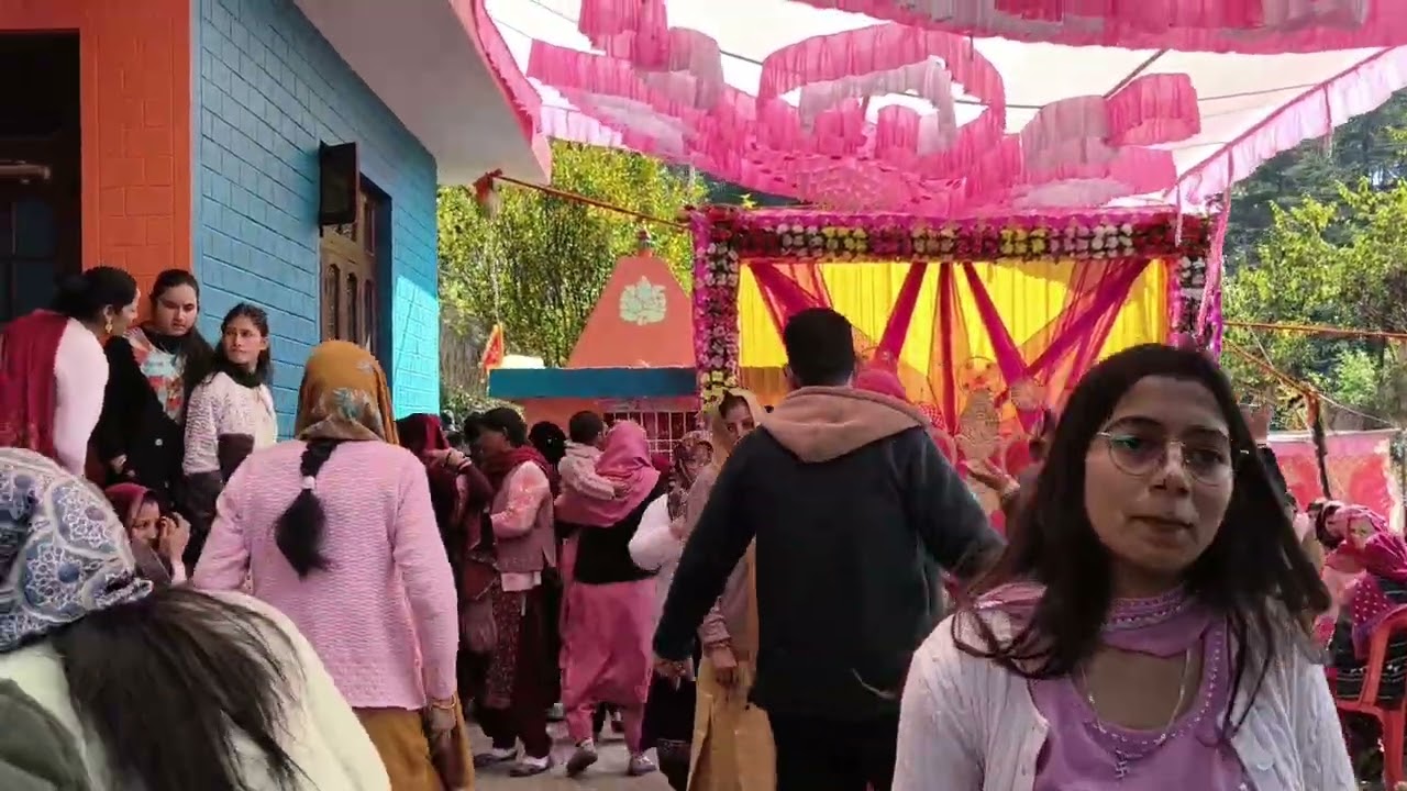 Retirement party with himachali folk songs 