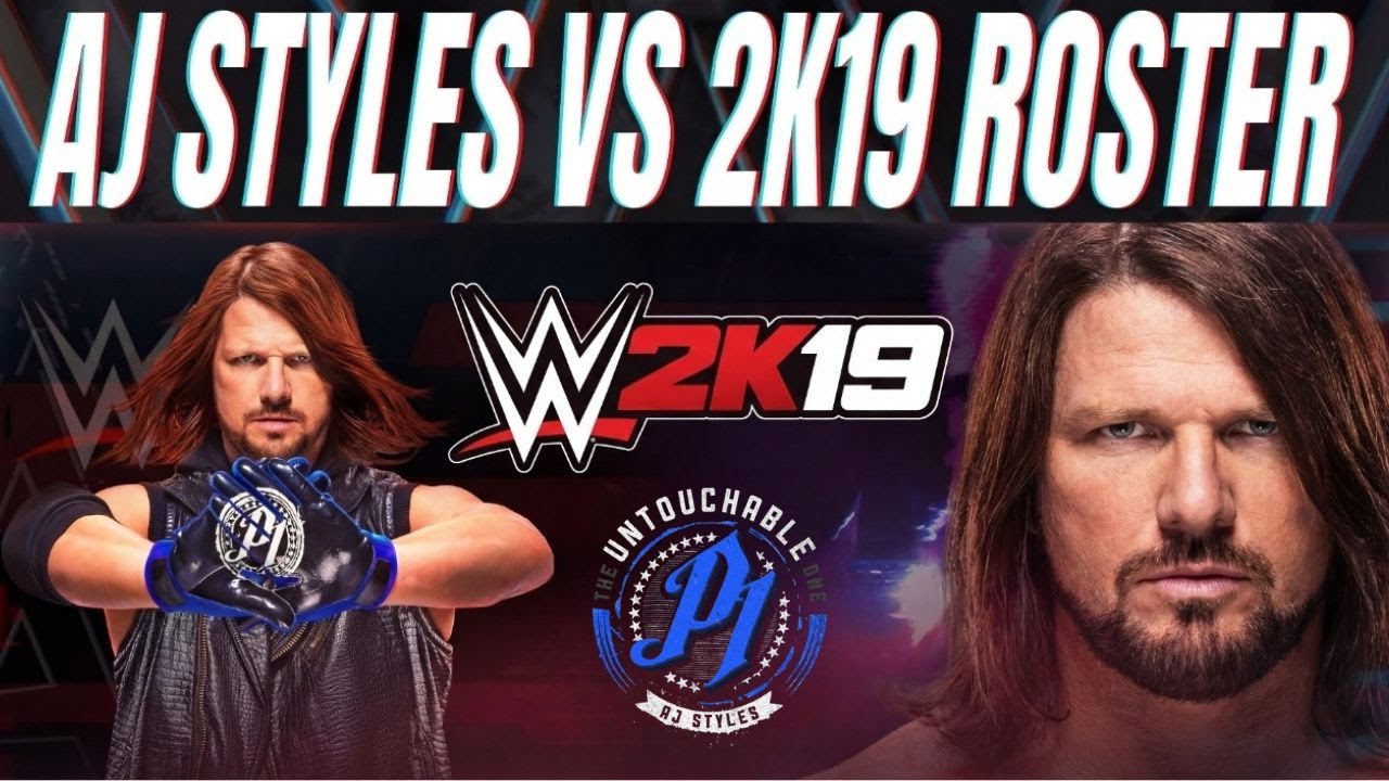 AJ Styles on The Entire WWE 2K19 Roster | WWE 2K19 | Road to WWE 2K26