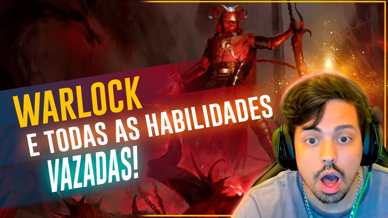 VAZAMENTO COMPLETO WARLOCK - GAMEPLAY DIABLO 4 LORD OF HATRED