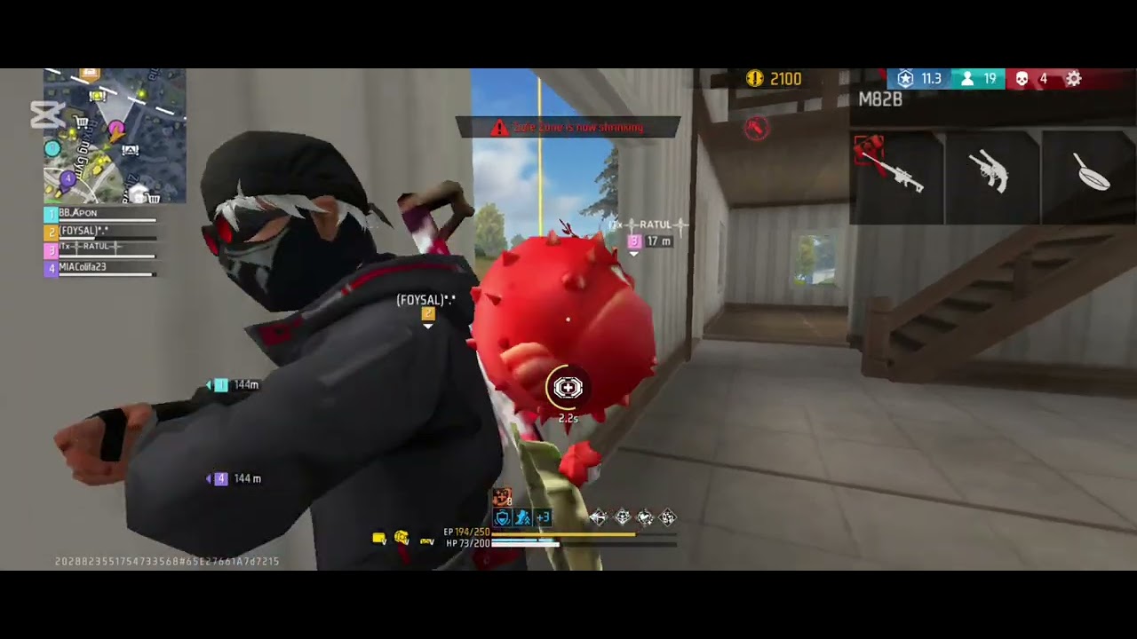 Dobell WOM Game Play FreeFir #freefire #youtubeshorts #foryou 