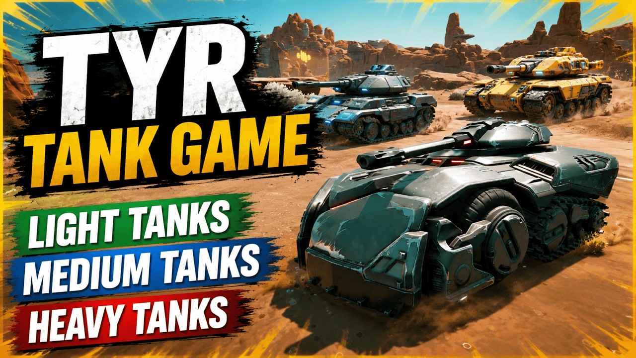 Tyr Tank Game: все классы и модели танков
