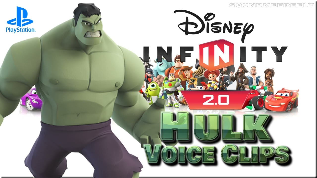 All Hulk Voice Clips • Disney Infinity 2.0 • (Fred Tatasciore) All Voice Lines