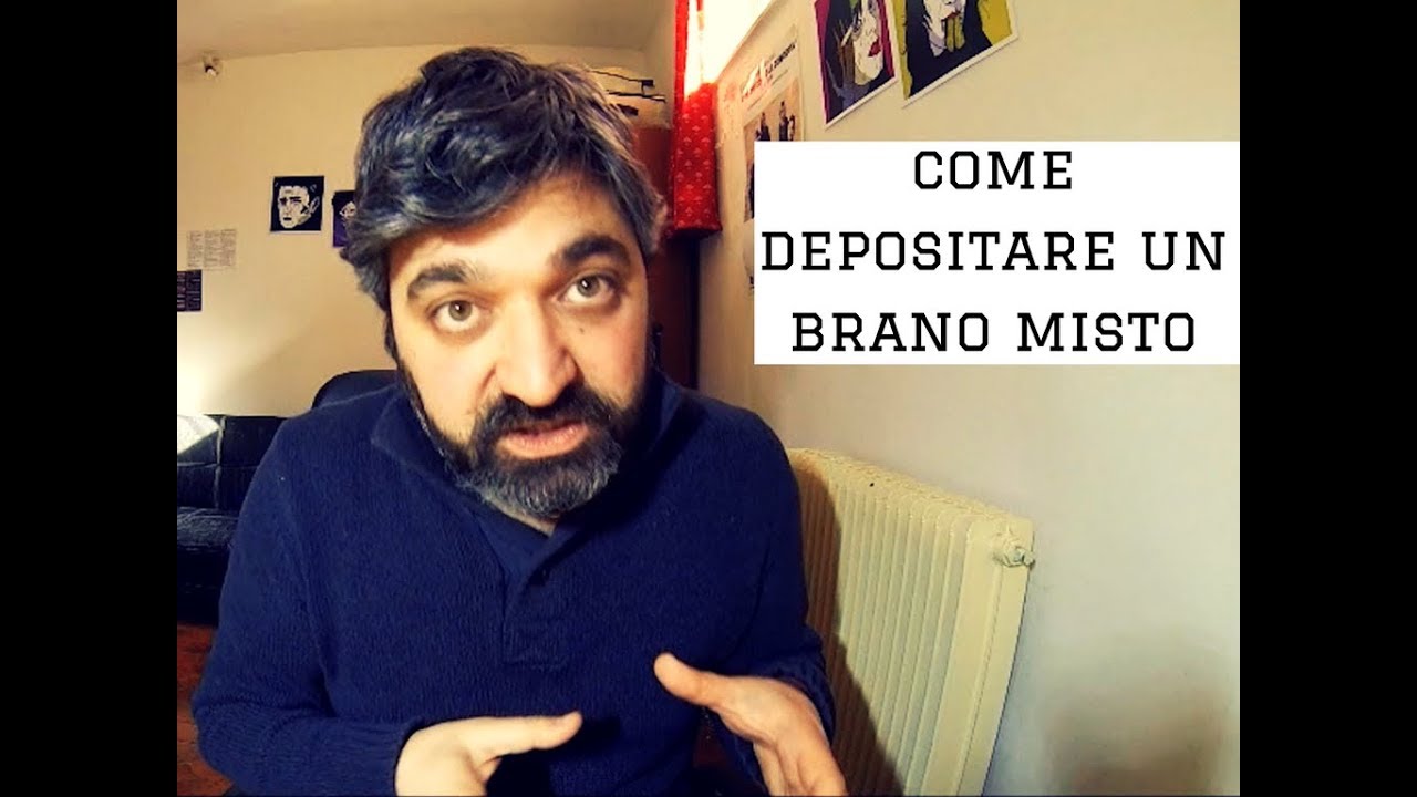 COME DEPOSITARE UN BRANO MISTO (SOUNDREEF - SIAE)