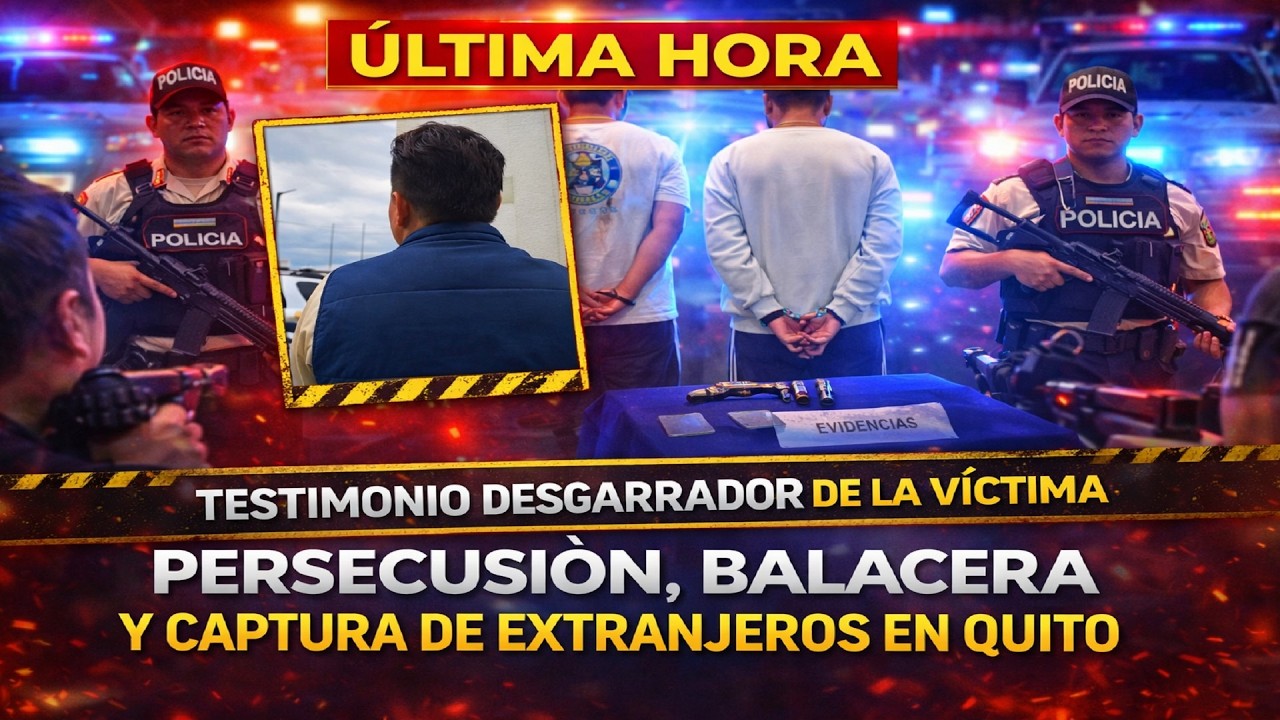 Persecusión, Balacera, Captura y testimonio desgarrador