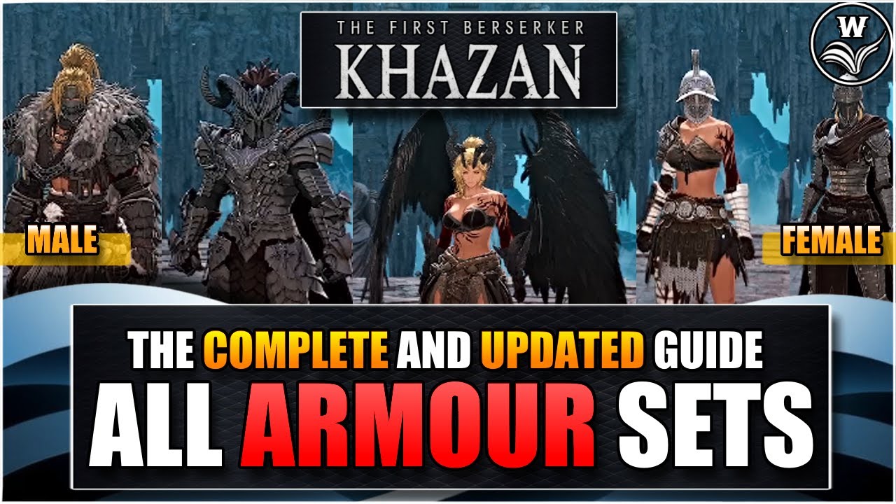 All Armour Sets Updated Stats - Male & Female - TFB: Khazan - Walkthrough, Update, Patch & DLC