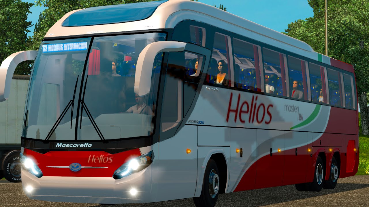 Euro Truck 2 Brasil: Viajando de ônibus - EAA Bus