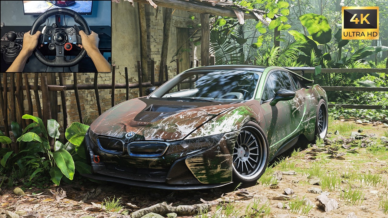 Rebuilding BMW I8 2015 - Forza Horizon 5 | Logitech G29 Stering Wheel Gameplay