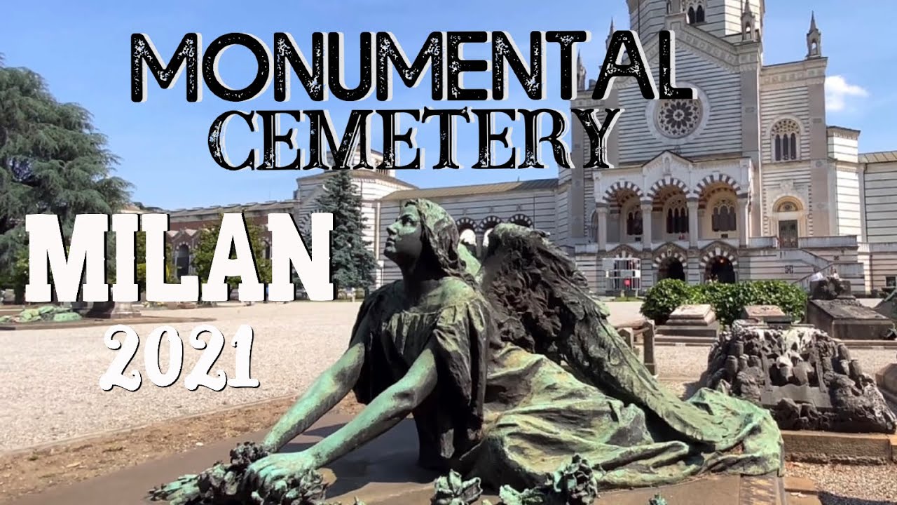 THE MOST POWERFUL 4K WALKING TOUR OF THE MONUMENTAL CEMETERY IN MILAN/ CIMITERO MONUMENTALE MILANO