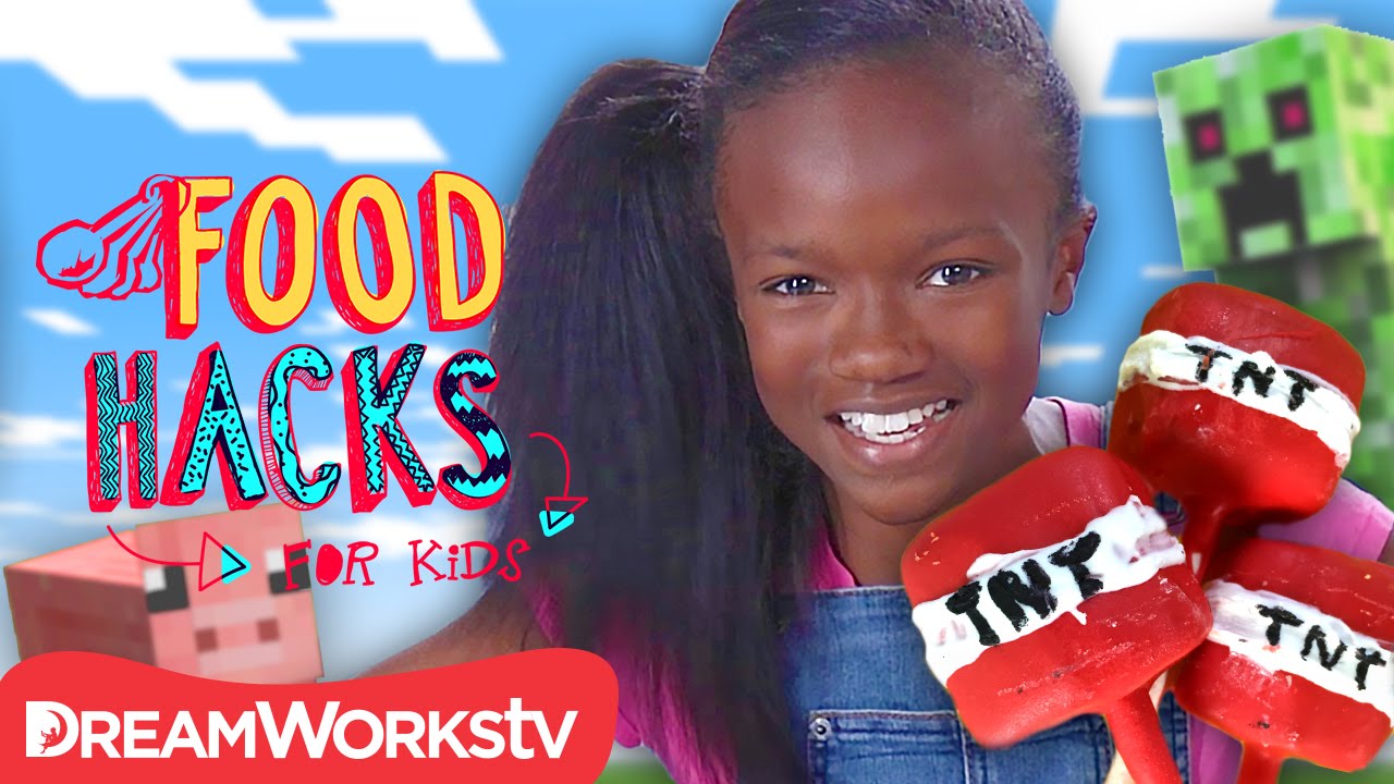 Minecraft Food Hacks | FOOD HACKS FOR KIDS