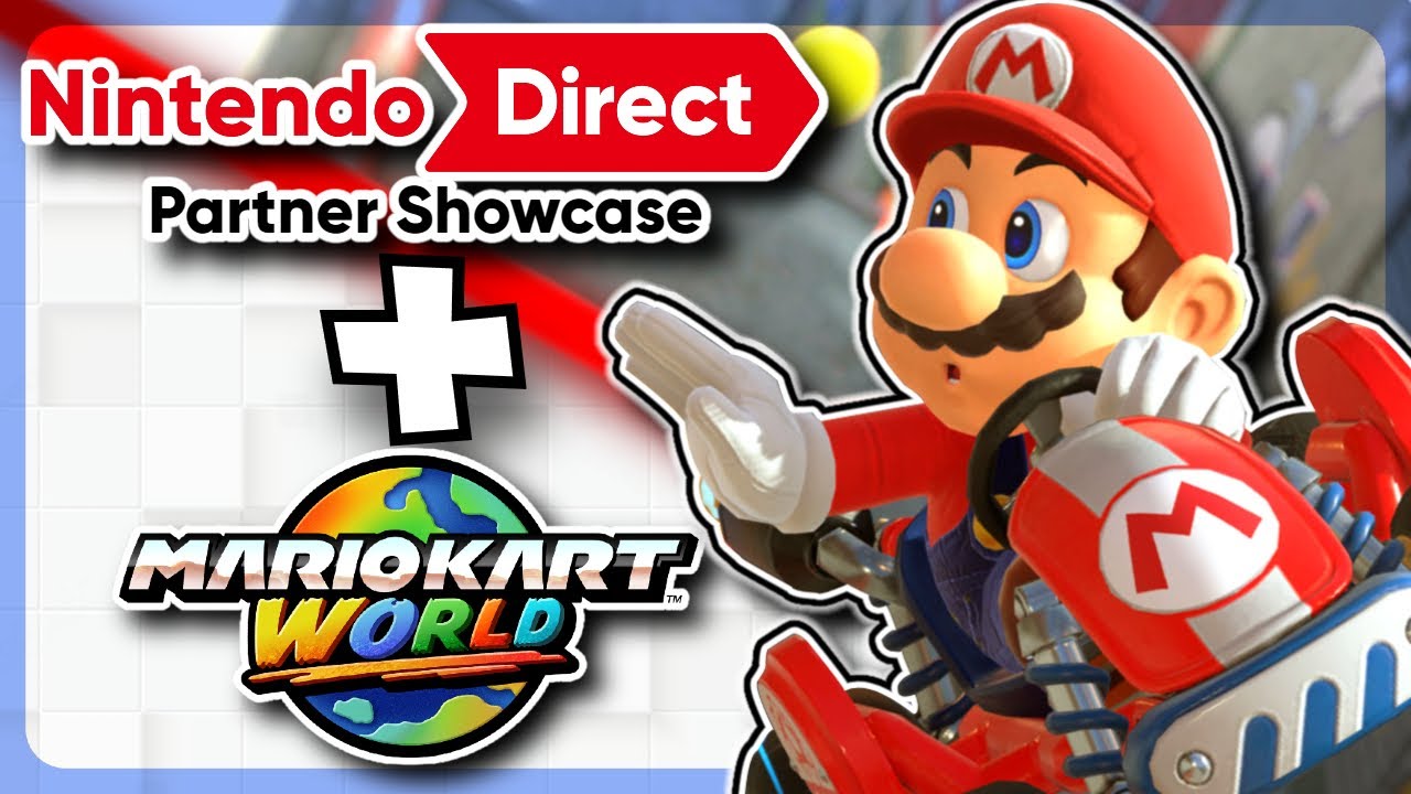 Nintendo Direct Partner Showcase JULY 2025 LIVE REACTION + Mario Kart World WITH VIEWERS