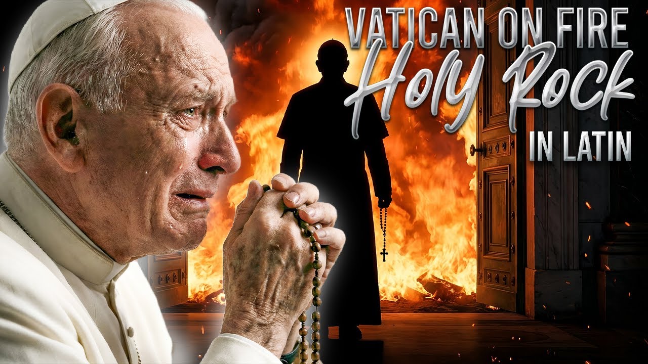 🏛️ VATICAN ON FIRE | Dark Catholic Rock & Holy Gregorian Chants 1h Playlist 🔥