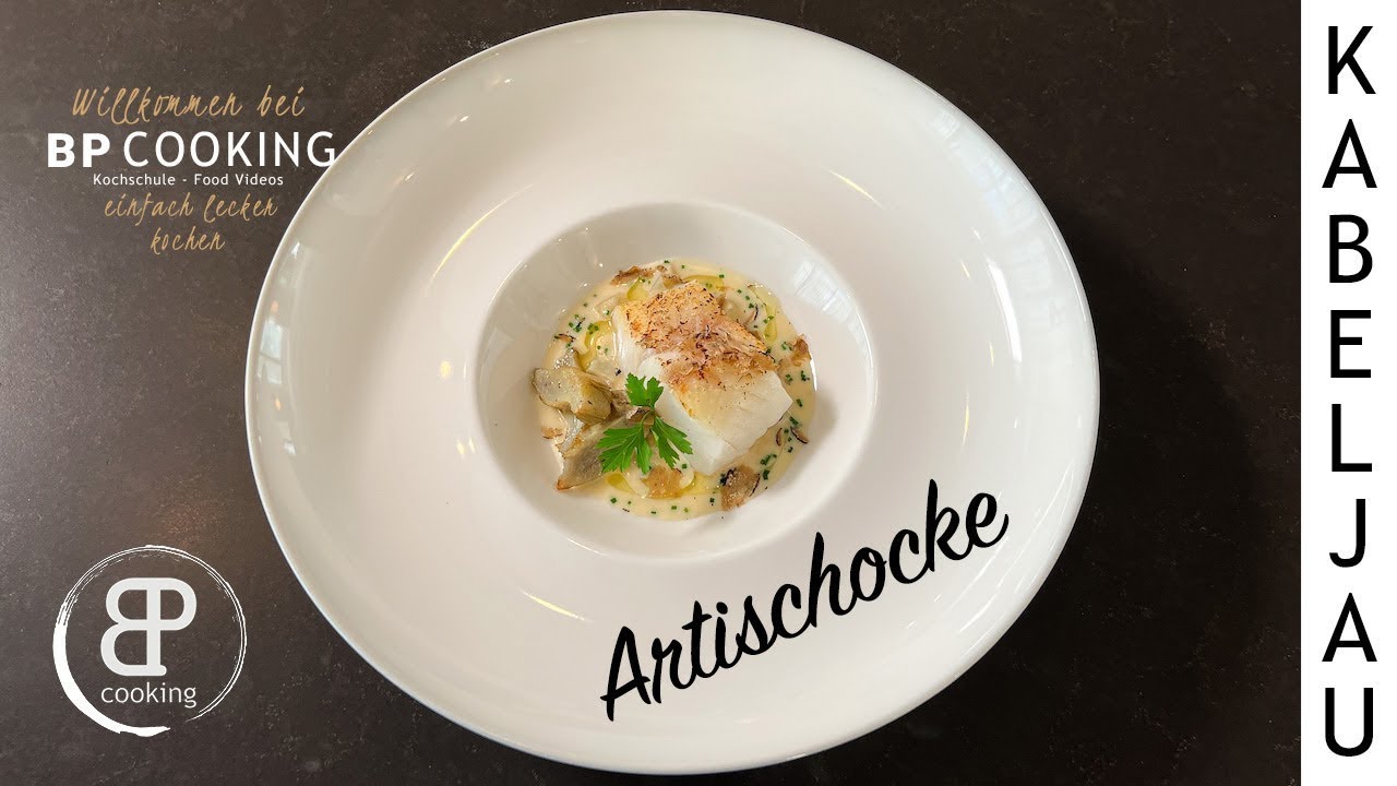 Artischocke 2.0 mit Kabeljau als Haupt- oder Zwischengang im Men&uuml;