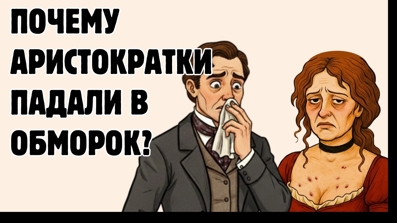Мрачная тайна 19 века: почему дамы ПОСТОЯННО падали в ОБМОРОК? /Скучная история на ночь