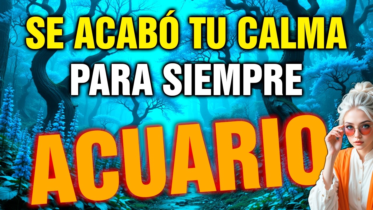 acuario 😈 SE PRENDE EL INFIERNO ⚡ 4 NOTICIAS PROHIBIDAS… 💣 UNA TE DERRUMBA Y OTRA TE CORONA 👑