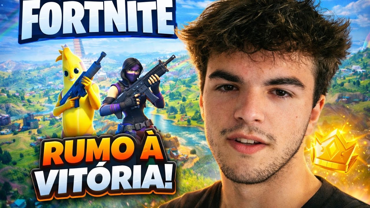 🔴 AO VIVO | [PT-FR] LIVE DE FORTNITE A TENTAR GANHAR UMA PARTIDA