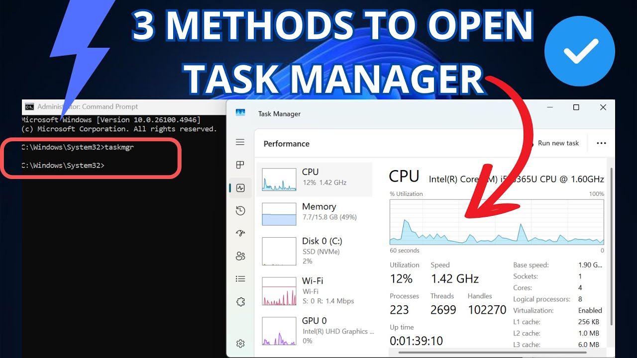 How to Open Task manager in windows 11