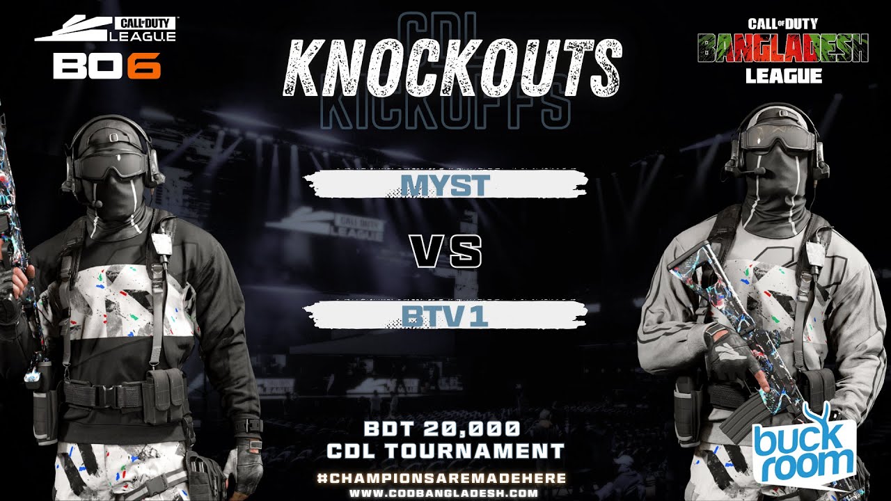 CDL Kickoffs 2025 | Day 7 | K1 | MYST vs BTV 1 | COD BO6