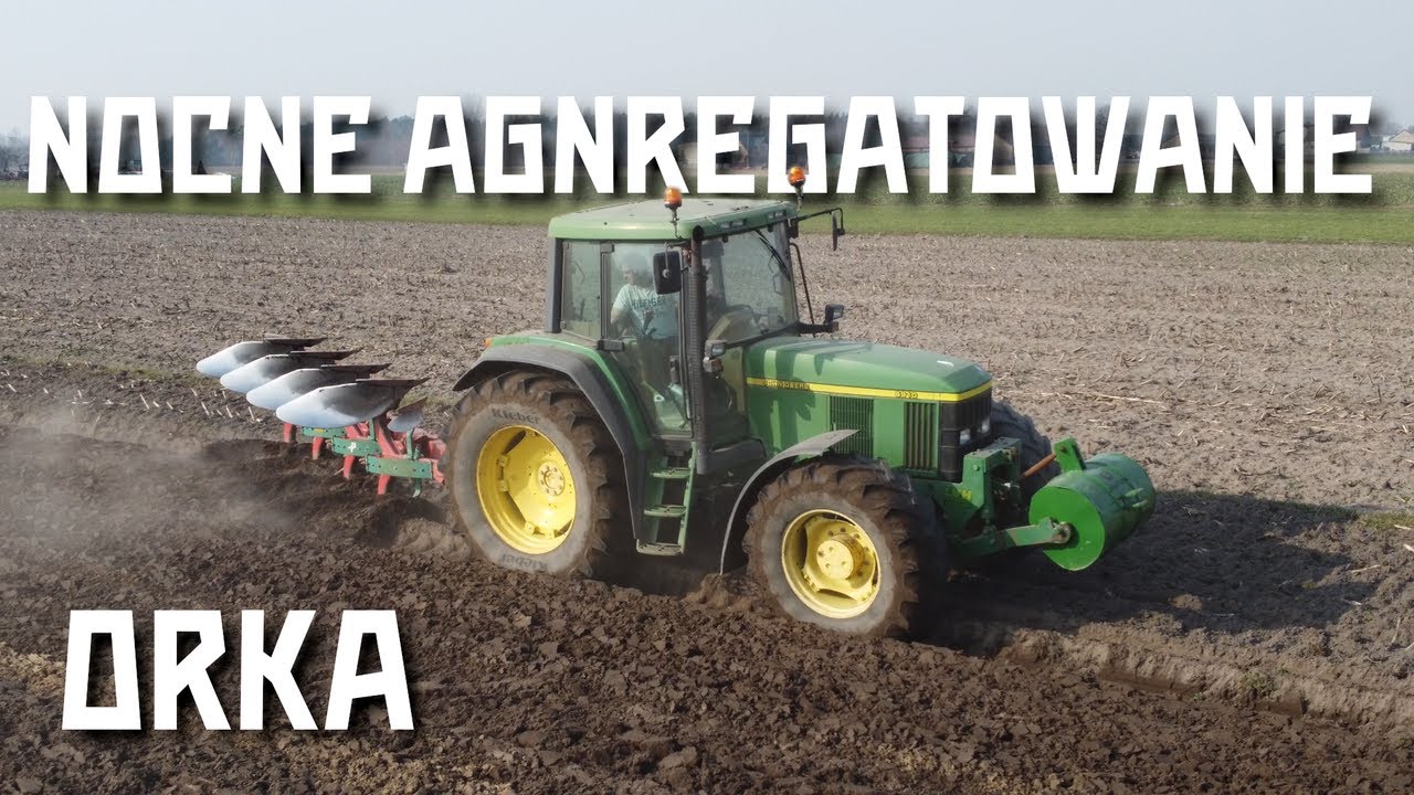 WIOSENNA ORKA & NOCNE AGREGATOWANIE!☆JOHN DEERE 6910 W AKCJI!☆WIOSNA 2025