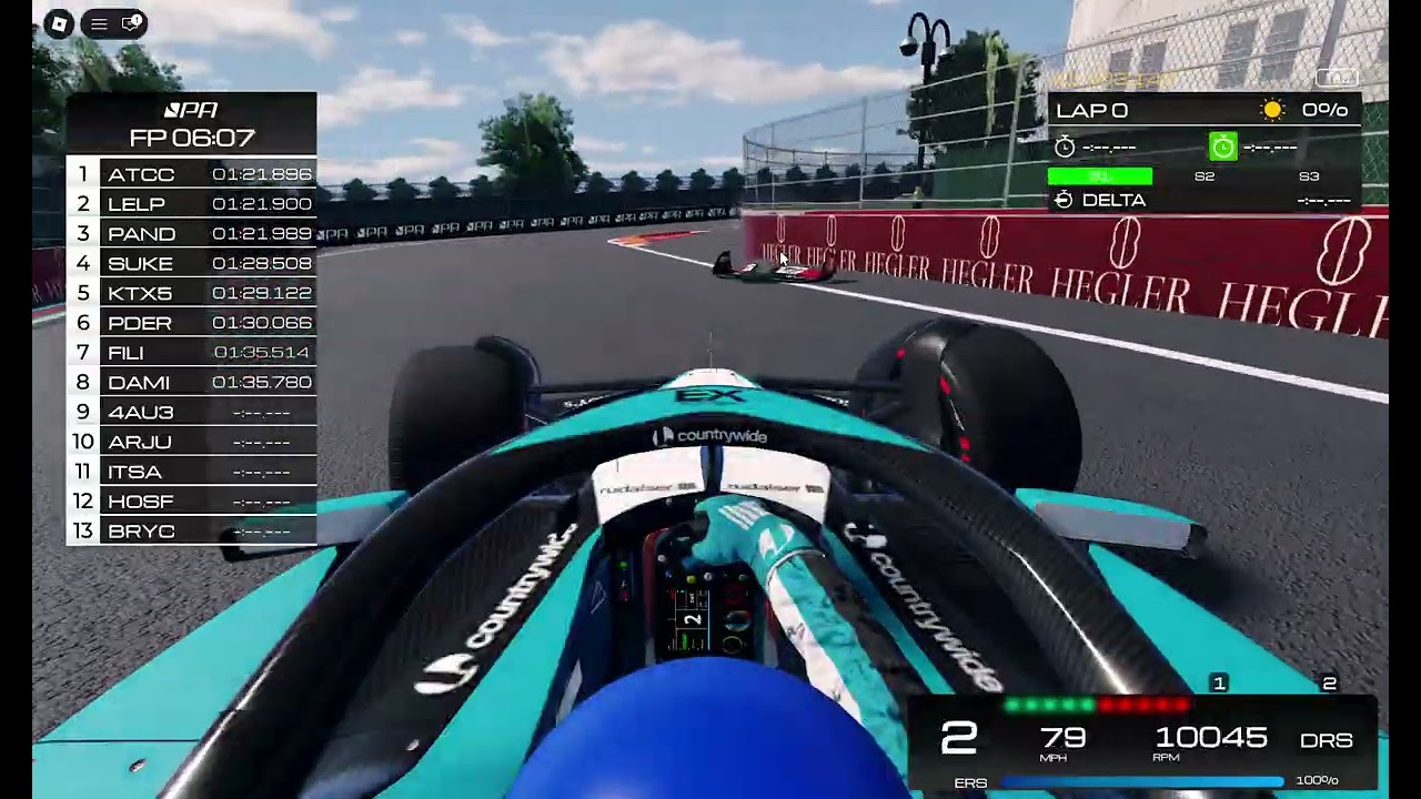 A Lap in Baku with a Random Tractor #f1 #f1community #motorsport