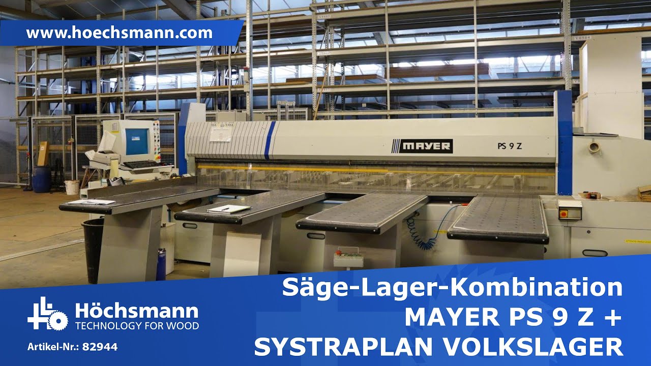 S&auml;ge-Lager-Kombination MAYER PS 9 Z + SYSTRAPLAN VOLKSLAGER (H&ouml;chsmann Klipphausen)
