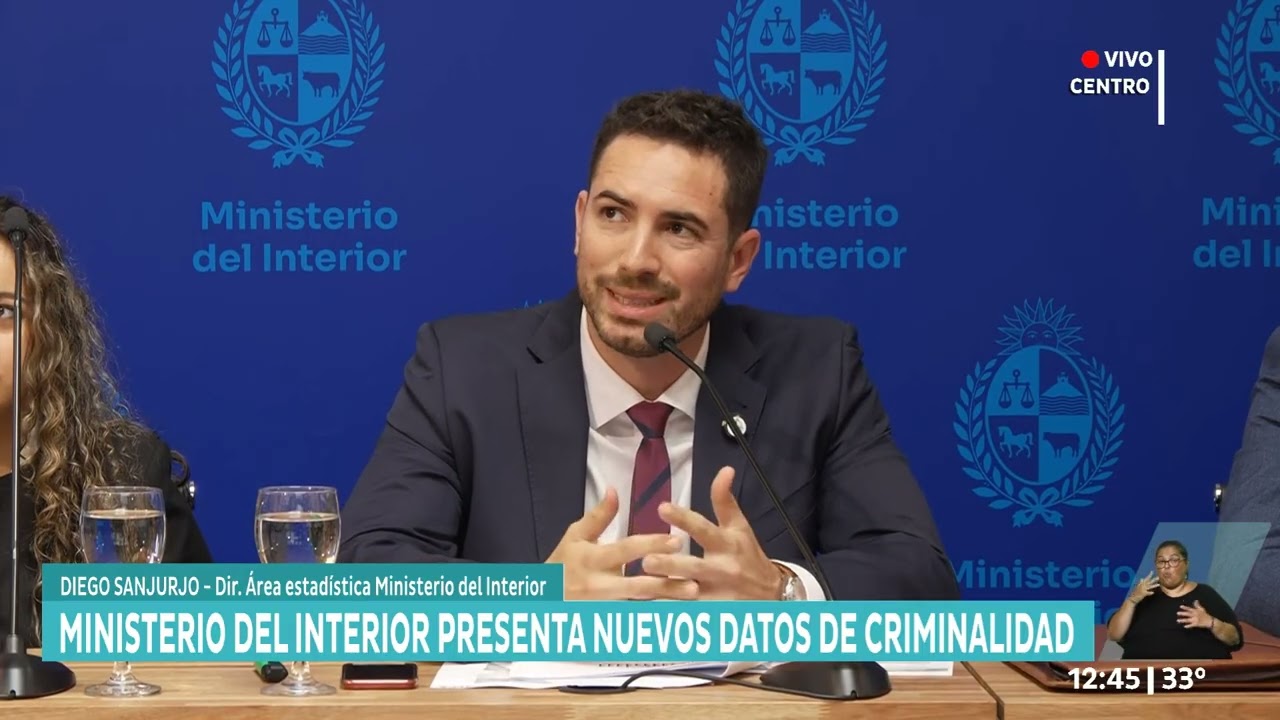 El Ministerio del Interior presentó las cifras de criminalidad