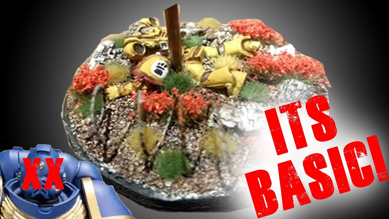 How to Make a Dead Space Marine Base! (Its super easy!)