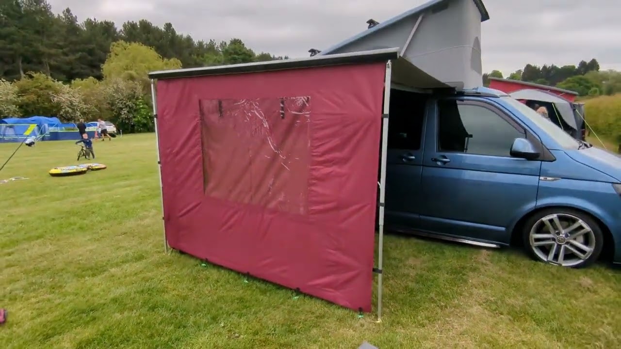 How to Pitch a Comfortz Camping Room, California, Fiamma, Thule, Dometic, Omnistor