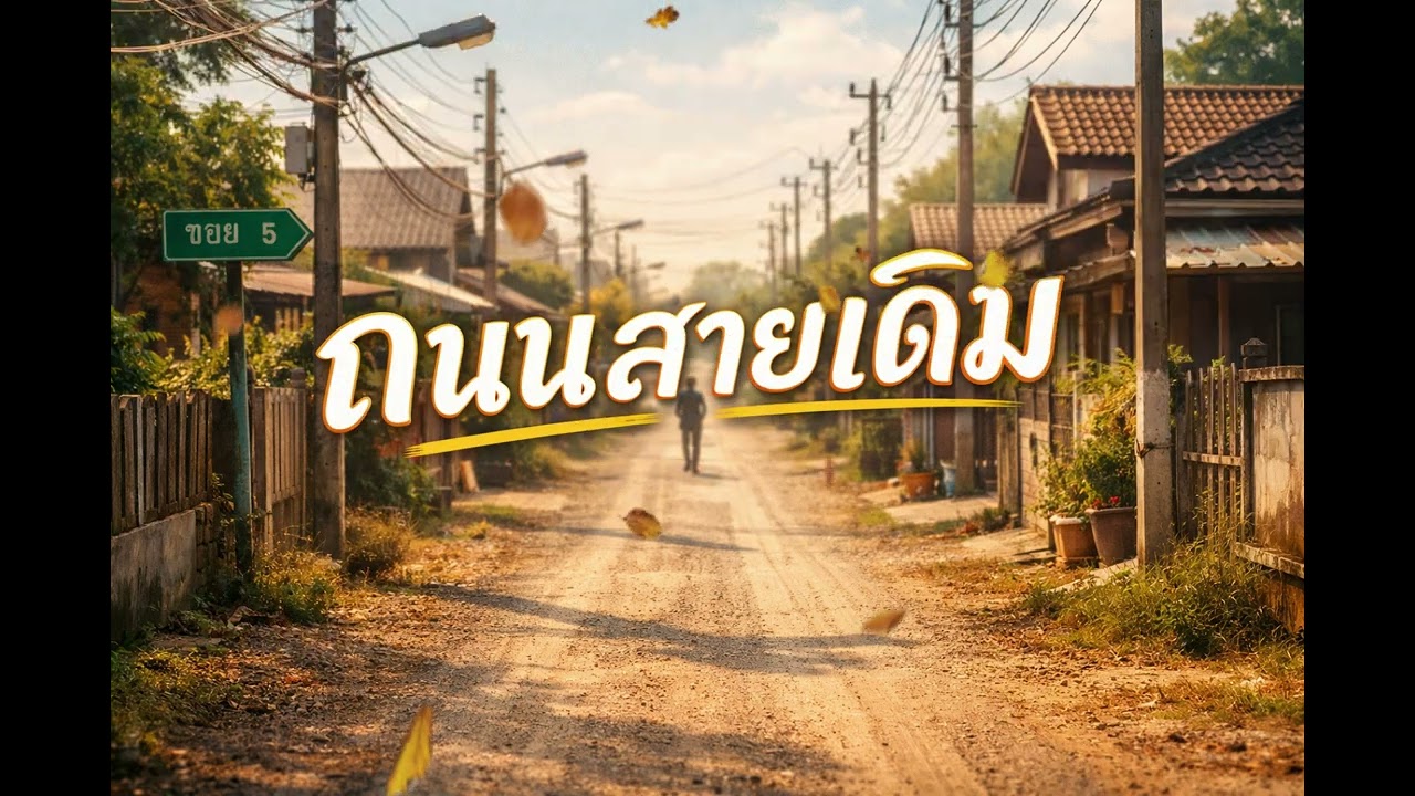 🎵 เพลง ถนนสายเดิม - (Official Audio)